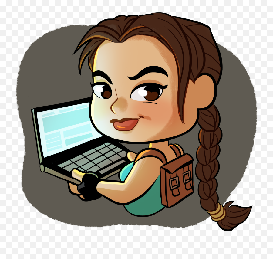 Maxraider Tomb Raider Emoji Sticker Pack,Emoji Labtob