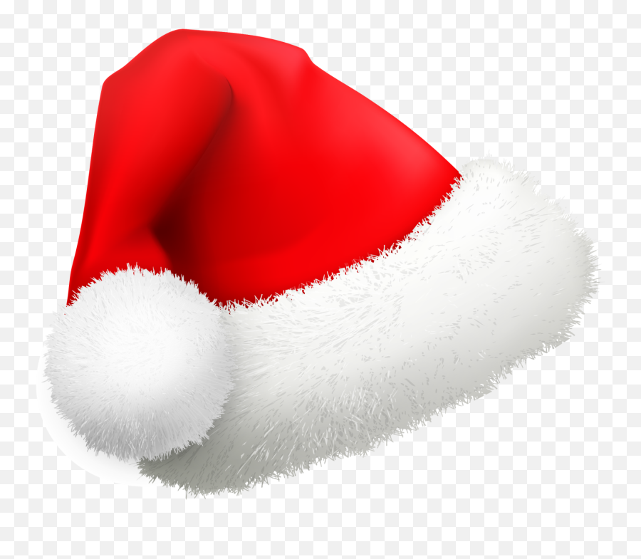 Santa Claus Christmas Hat Cartoon - Red Cartoon Christmas Emoji,Christmas Eemoji Pasta