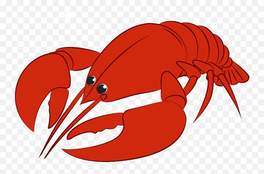 Lobster Clipart Transparent 6 - Clipart World Emoji,Emoticon Lobster