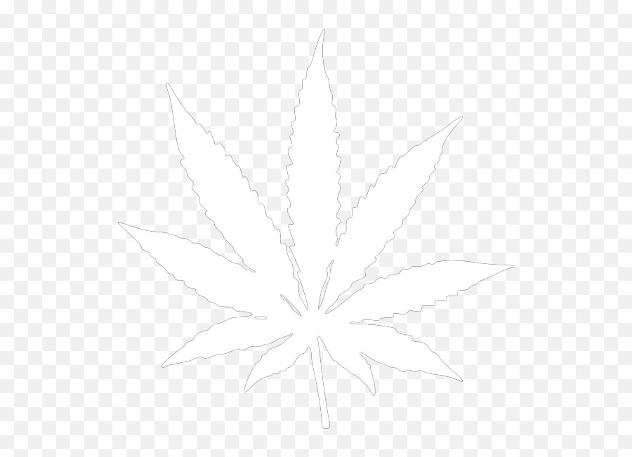 Free Weed Plant Drawing Download Free - Weed Leaf White Outline Emoji,Marijuana Emoji Free