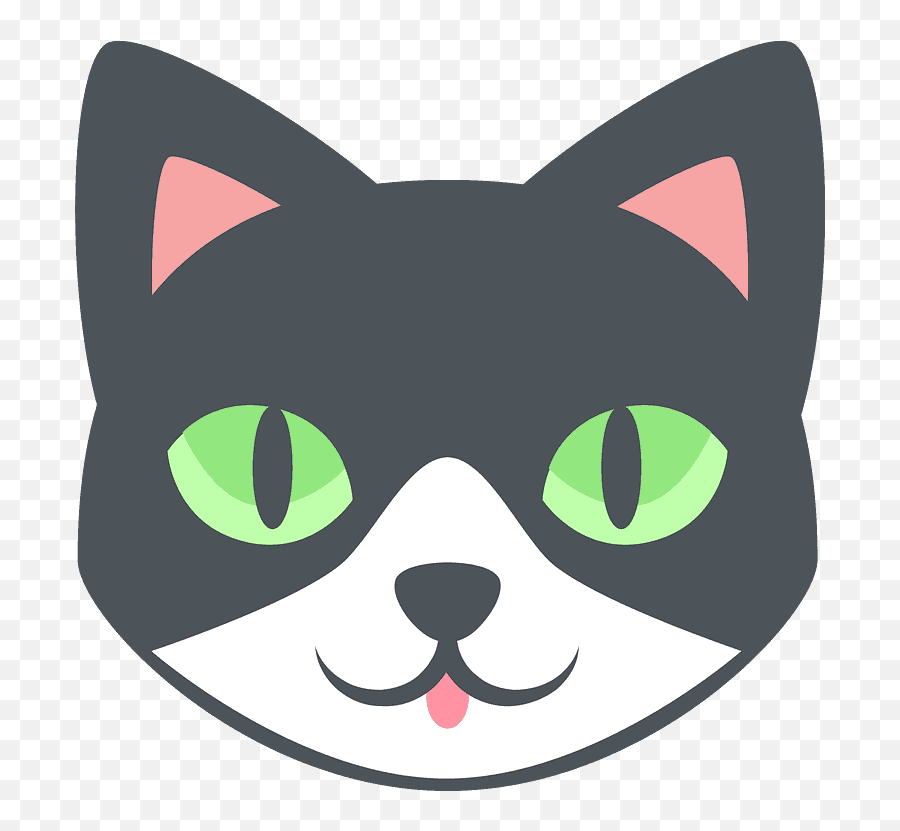 Creepyasterisks - Cat Face Vector Png Emoji,Cringe Face Emoji