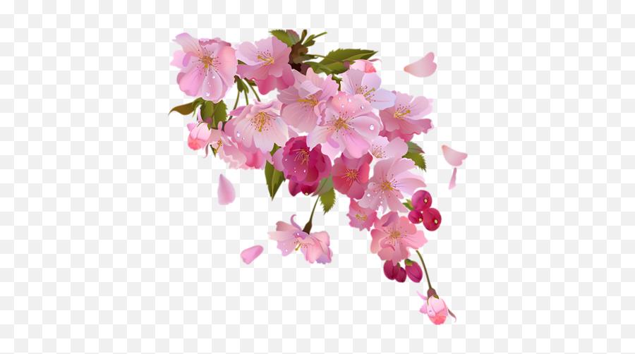 Wedding Invitation Pink Flowers - Pastel Flowers Png Pastel Flowers Transparent Background Emoji,Sakura Flower Emoji