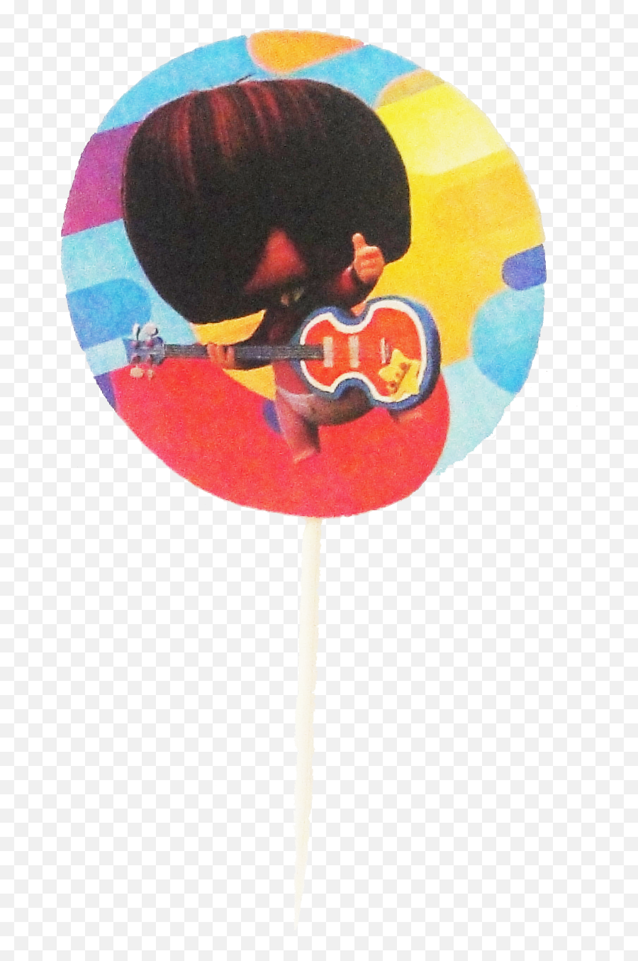 Topper De Cupcake - Lollipop Emoji,Emoji Toppers For Cupcakes