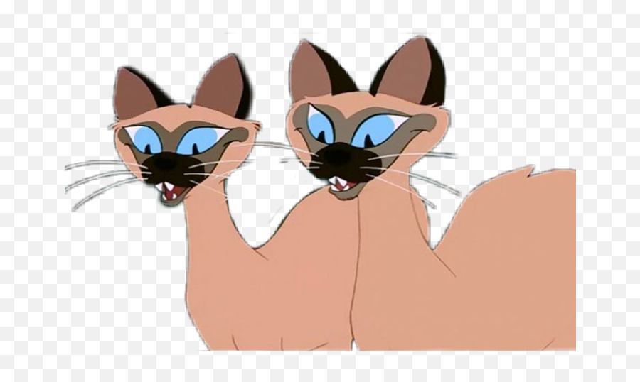 Cats Twins Evil Cartoons Sticker By Desasstre - Soft Emoji,Evil Cat Emoji