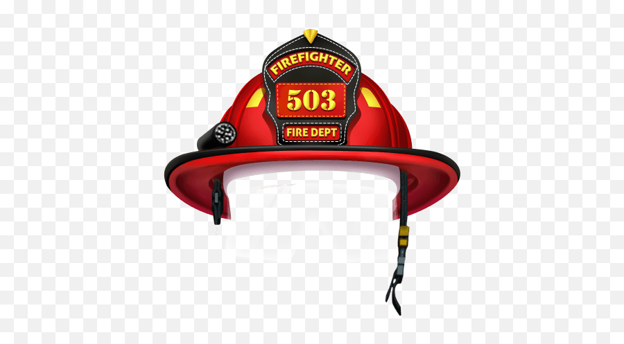 Firefighter Hat Sticker By Dreamy805 - Hard Emoji,Hard Hat Emoji