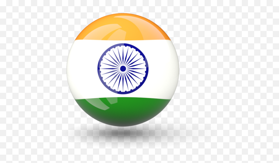 India Flag Transparent Png Circle Icon - Logo Indian Flag Png Emoji,Suriname Flag Emoji