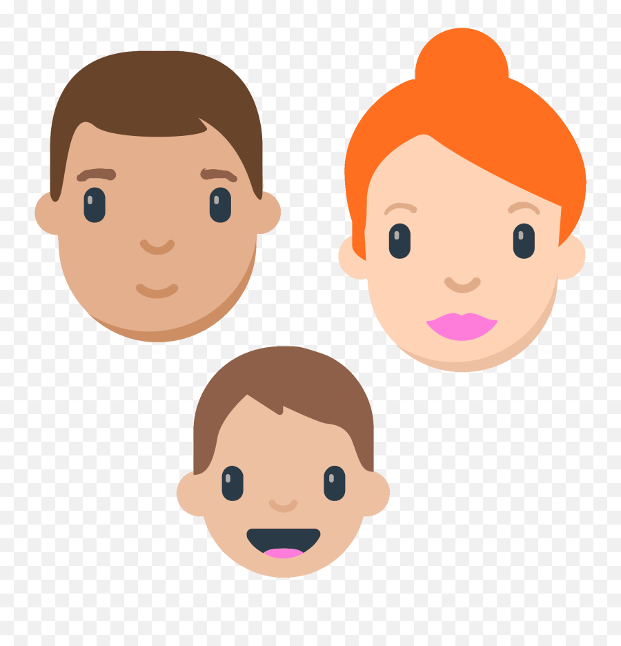 Family Emoji Clipart - Emoji Papa Y Mama,Family Emoji Transparent