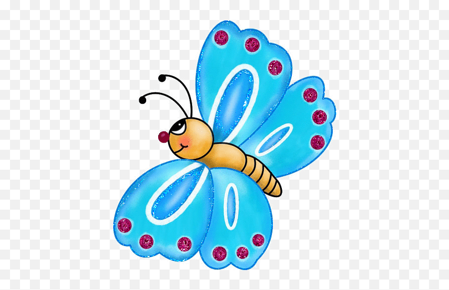 Gifs Borboletas 1 - Lugarmagico Butterfly Free Clipart Emoji,Emoticons Para Msn Gif