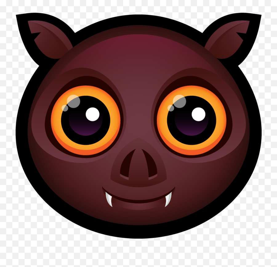 Vampire Bat Icon Halloween Avatar Iconset Hopstarter - Eyes Clipart Emoji,Vampire Emoji