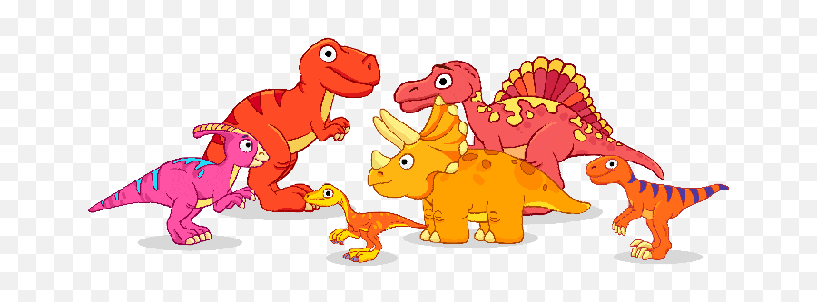 Dino Animation - Dino Animation Emoji,Cartoon Emotions Animals