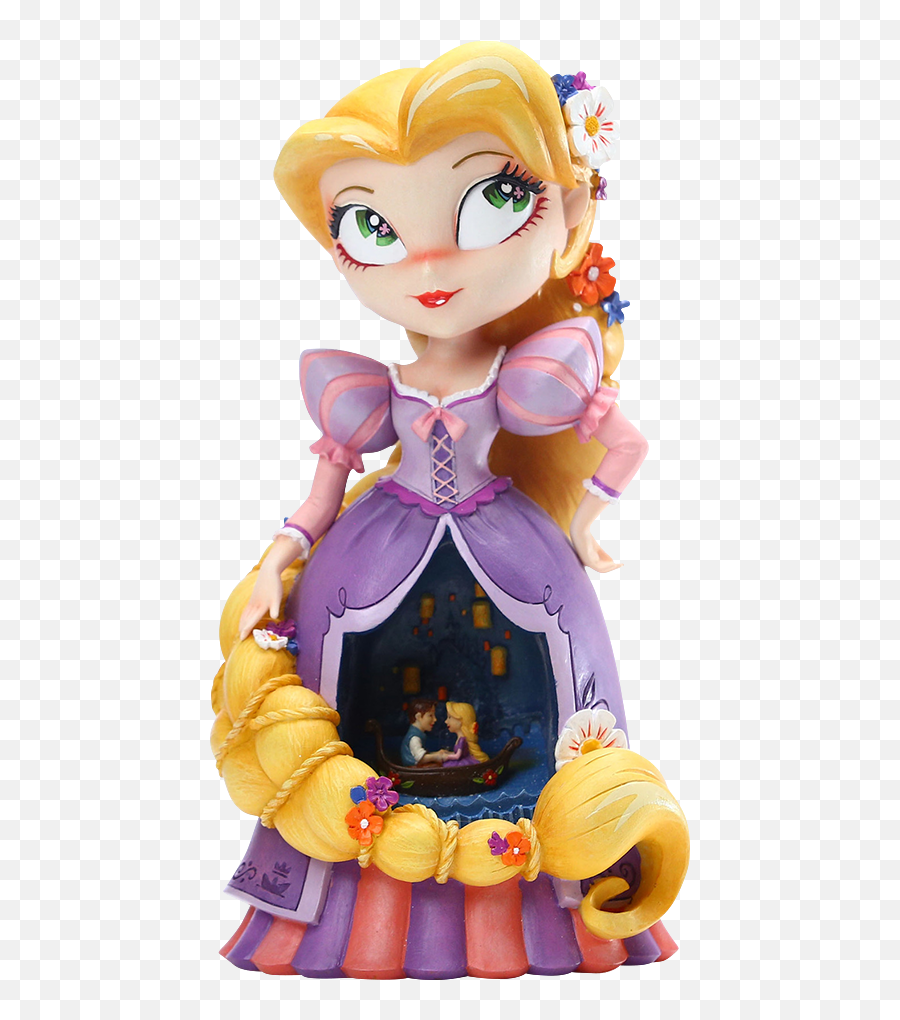 Miss Mindy Rapunzel Figurine - Miss Mindy Disney Rapunzel Emoji,Rapunzel Coming Out Of Tower With Emotions