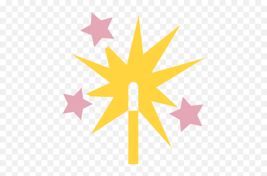 Firework Sparkler - Crown With Star Clipart Emoji,Firework Emoji