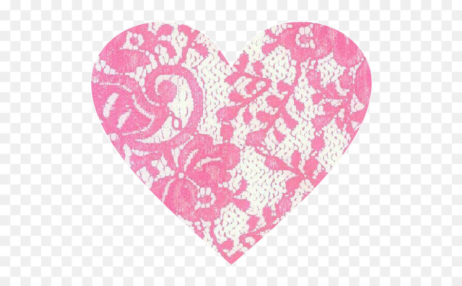 The Most Edited Herat Picsart - Pink Lace Hd Emoji,Herat Emojis