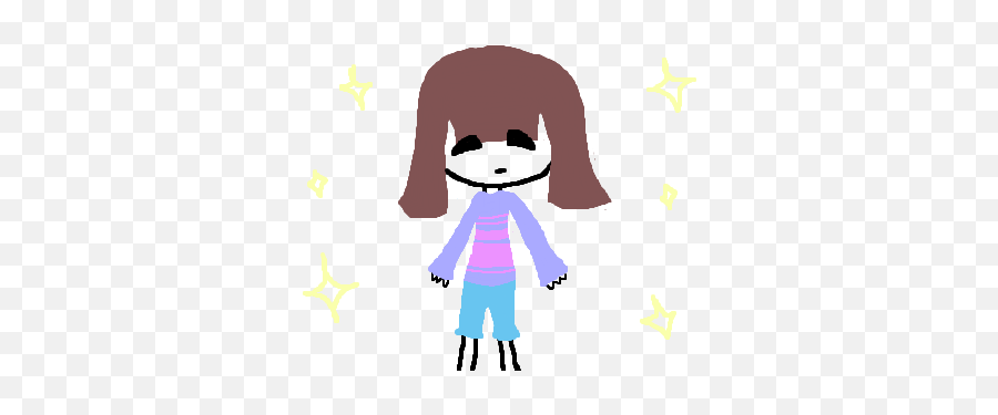 The Animator - Welp I Made Something Rolling Here By Fictional Character Emoji,Frisk Undertale Emoticon