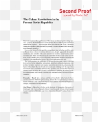 Pdf The Colour Revolutions In The Former Soviet Republics - Document Emoji,Og Abel Mask To Hide Emotions