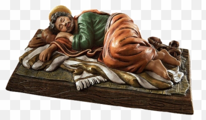 Sleeping St - Sleeping St Joseph Statue Emoji,Quantic Dream Emotion Statue