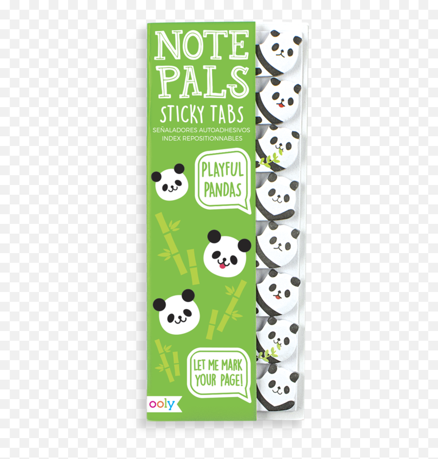 Note Pals Sticky Notes - Playful Pandas Emoji,Panda Bear Emoticon