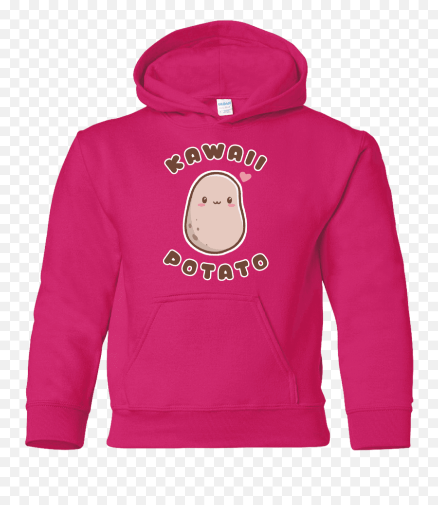 Kawaii Potato Youth Hoodie - Sing Hamilton Lyrics And Speak In Percy Jackson Emoji,Kawaii Potato Emotion