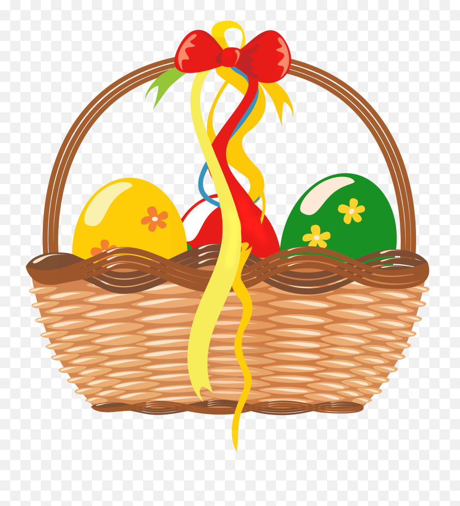 Free Easter Basket Pics Download Free - Easter Basket Cartoon Png Emoji,Easter Basket Emoji