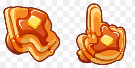 Materials Pancake Cursor U2013 Custom Cursor - Language Emoji,Breakfast Waffle Emojis