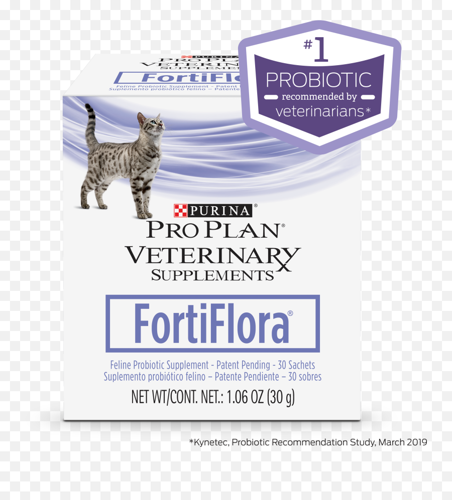 Purina Pro Plan Fortiflora Probiotic - Fortiflora For Cats Emoji,Animal Ears That Pick Up Emotion Accesory
