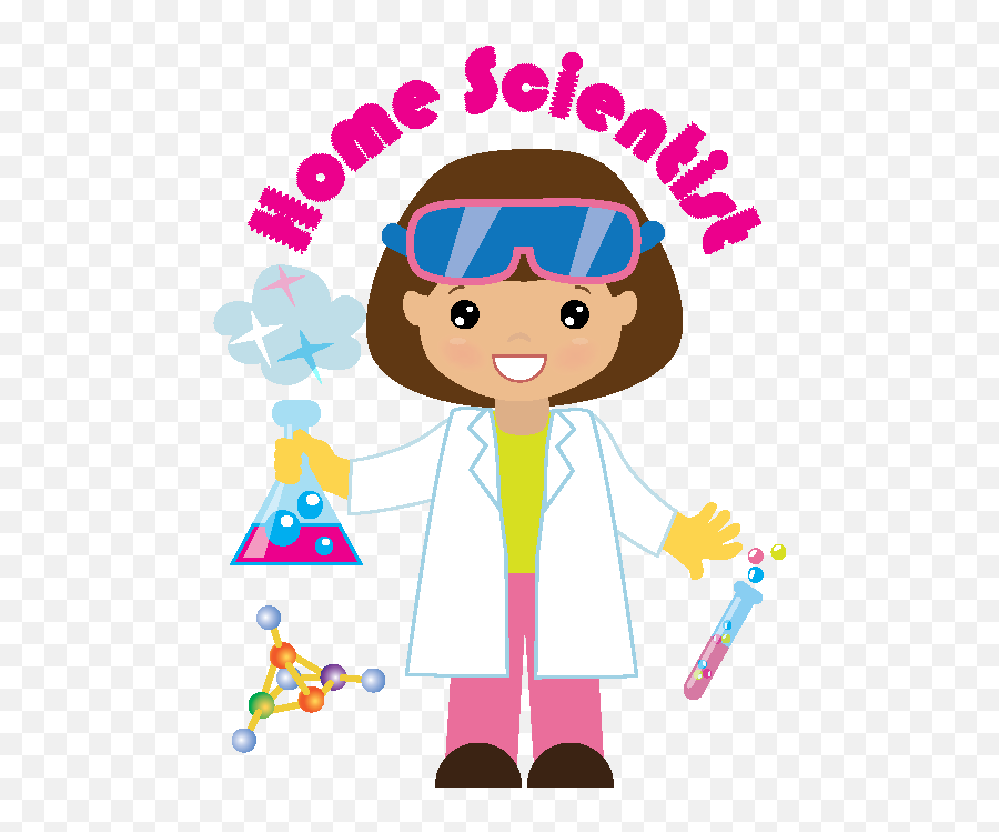 Chemist Girl Clipart - Png Download Full Size Clipart Home Scientist Brownie Badge Emoji,Dancing Girls Emoji