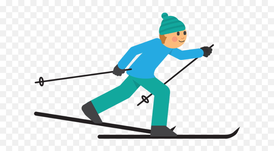 Cross - Cross Country Skiing Emoji,Rosy Cheeks Emoji