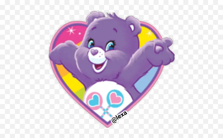 Sticker Maker - Care Bears Emoji,Grumpy Care Bear Emoticon