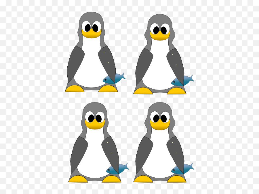 Tux Clip Art At Clkercom - Vector Clip Art Online Royalty Emoji,Tux Penguin Emoticon