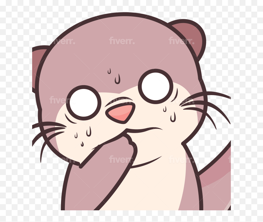 Make A Kawaii Chibi Or Cute Twitch Emotes Sub Badges By Emoji,Facial Expressions And Emotions Animals
