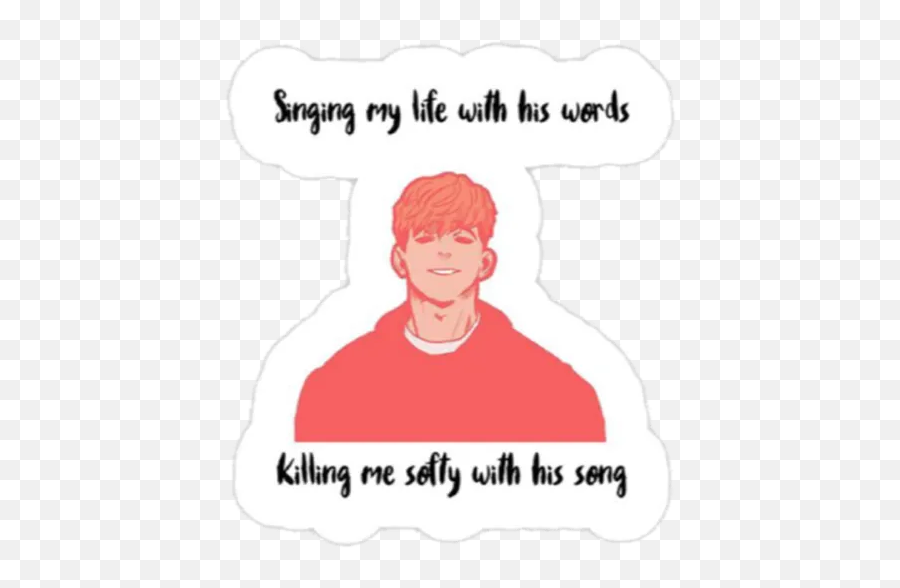 Killing Stalking By Weeb - Sticker Maker For Whatsapp Emoji,Emojis Singing Chirssmas Songs