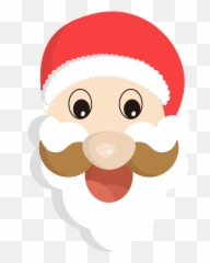 Merry Christmas 2018 Stickers - Santa Claus Emoji,Flip Off Emoticons