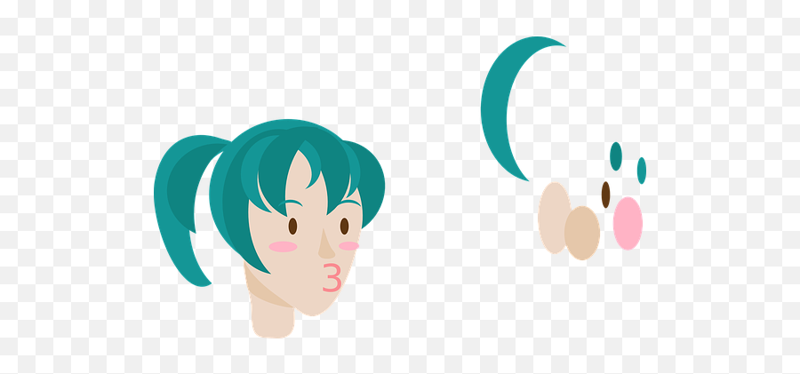 80 Free Kawaii U0026 Cute Vectors - Pixabay Kawaii Emoji,Japanese Emoticons Flower In Hair