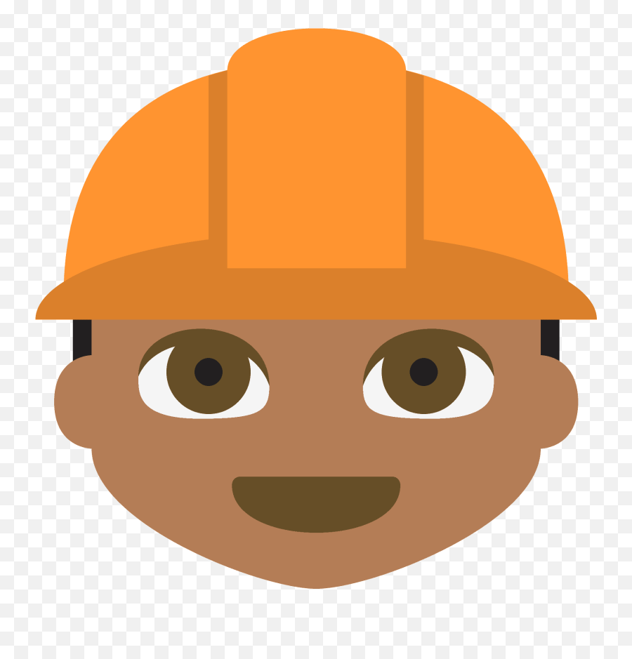 Construction Worker Emoji Clipart Free Download Transparent - Emoji Ingeniero Png,Hard On Emoji
