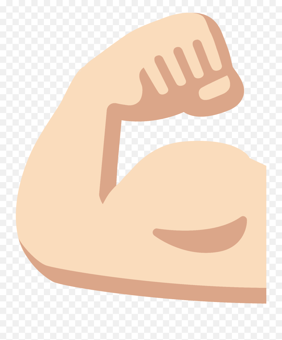Flexed Biceps Emoji Clipart Free Download Transparent Png - Fist,Bodybuilding Emoji