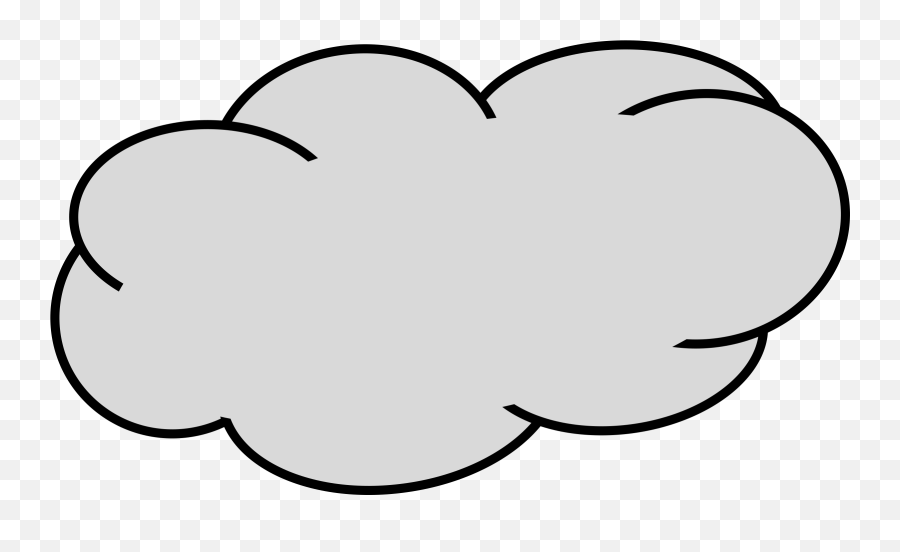 Gray Clipart Rain Cloud - Cloud Clipart Png Transparent Cartoon Rain Cloud Big Emoji,Rainy Cloud Emoji