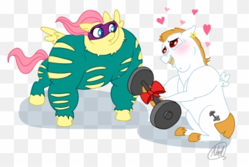 Bulk Biceps Fan Club - Mlp Fluttershy And Bulk Biceps Emoji,Superman Emoji Art Copy And Paste
