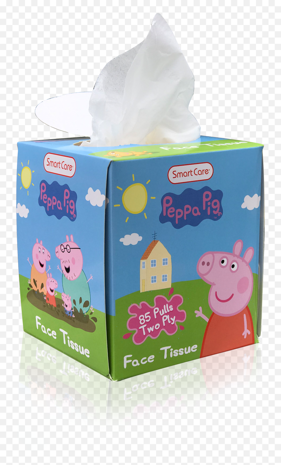Smart Care Peppa Pig Tissue Box - Facial Tissue Holder Emoji,Tissue Emoji