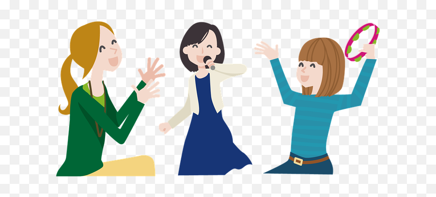 300 Free Sing U0026 Singing Illustrations - Pixabay Canto De Mujeres Animado Emoji,Emotions Female Singing Group