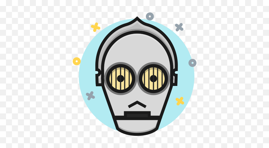 Robots Robot C3po Free Icon Of Robot Icons - Dot Emoji,Futurama Emoticons