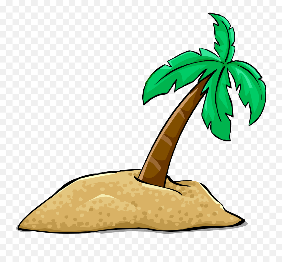 Dead Island Clipart Transparent - Deserted Island Clipart Emoji,Dead Tree Emoji