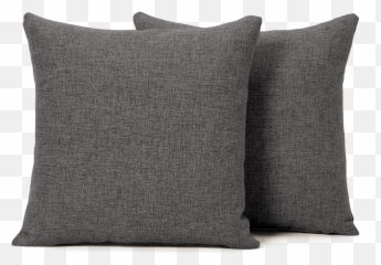 Decorative Knife Edge Pillows 22 X 22 Set Of 2 - Solid Emoji,Knife Emoji Pillow