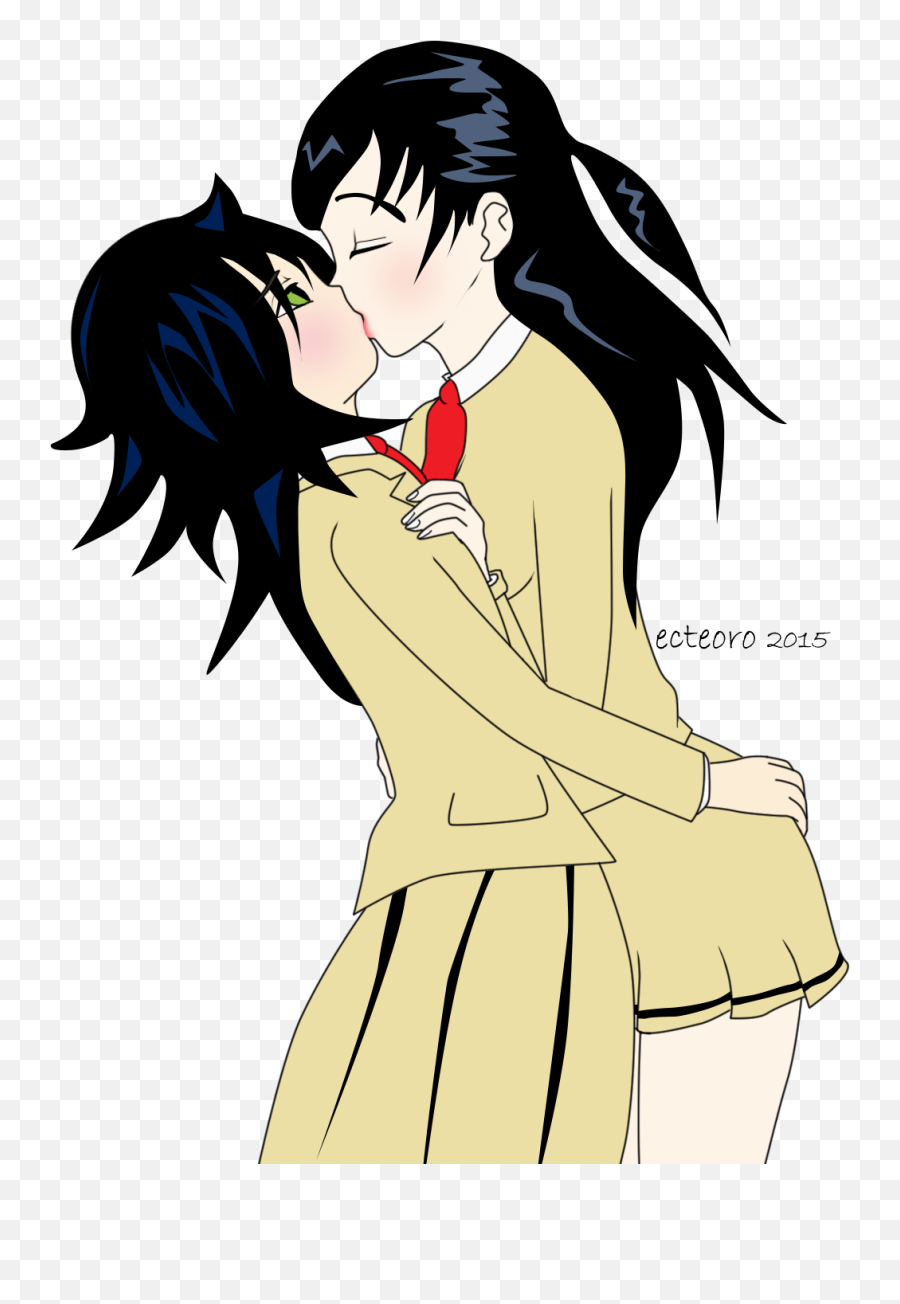 Watamote Absolutely Disgusting Edition - U Yuri Kiss Emoji,Watamote Emoji