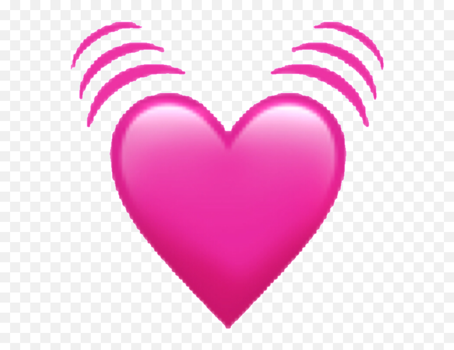 Iphone Clipart Pink Iphone Iphone Pink Iphone Transparent - Pink Beating Heart Emoji,How To Get Emoji On Ipod 4
