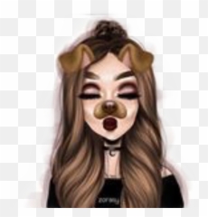 Kiss Girl Dog Snapchat Sticker By Girlstyle - For Adult Emoji,Dog Kiss Emoji