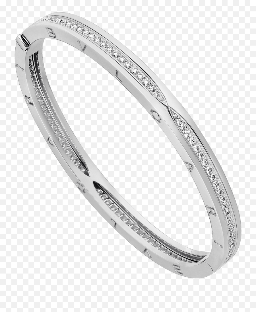 Bvlgari Bracelet Diamond - White Gold Bvlgari Bracelet Men Emoji,Emoji 4 Bracelets