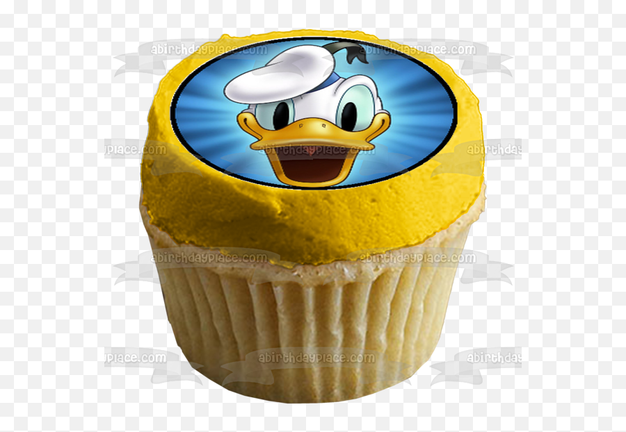 Mickey Mouse Disney Minnie Mouse Daisy Duck Donald Duck Goofy Edible Cupcake Topper Images Abpid03192 - Food Race Cars Hot Wheels Emoji,Goofy Facebook Emoticons