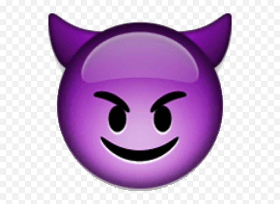 Emoji Devil Smiley Angel - Devil And Angel Emoji,Cut Emoji