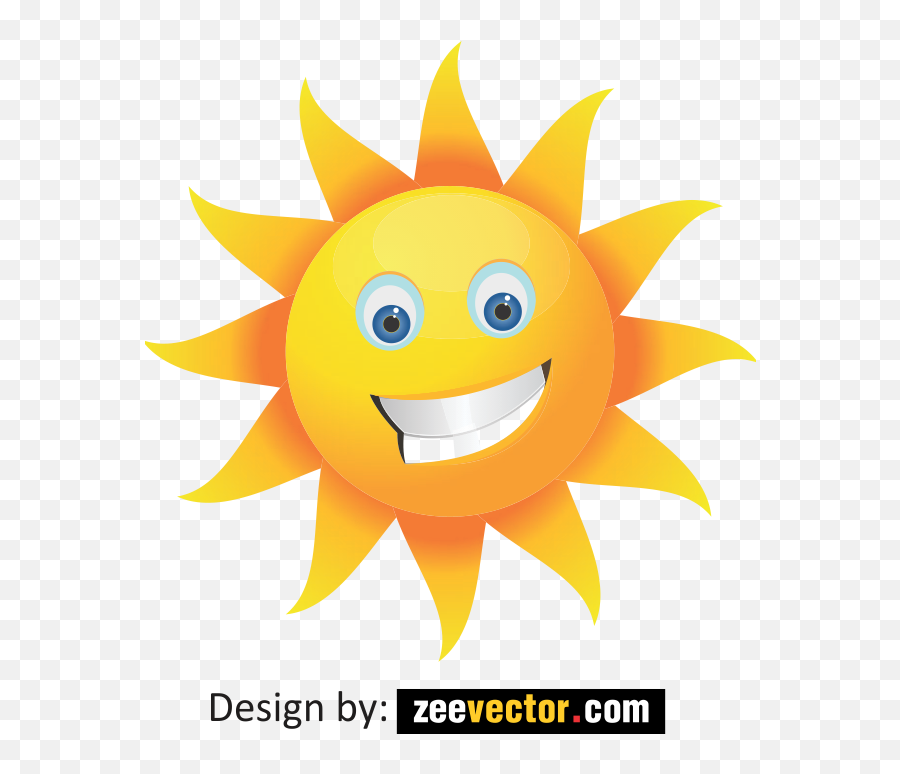 Sun Clipart Png - Free Vector Design Cdr Ai Eps Png Svg Sun Vector Emoji,Emoticon Background Vector