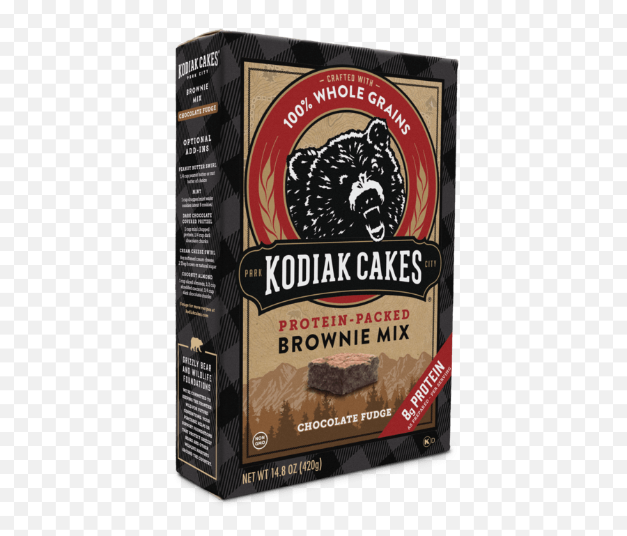 Chocolate Fudge Brownie Mix - Kodiak Cakes Blueberry Muffins Emoji,Emoticon People Silicone Chocolate Mold